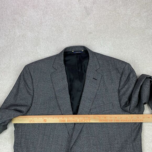 Brooks Brothers E. Thomas 1818 Madison Fit Plaid Wool Suit Mens 50R Pants 44x31 - Picture 10 of 16
